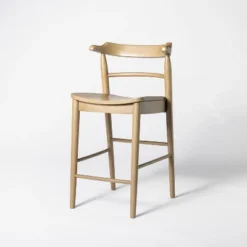 Kaysville Curved Back Wood Counter Height Barstool - Threshold™ Designed With Studio McGee -Cheap Home Shop GUEST 023f7aed 536a 4f95 b97e 35970af67510