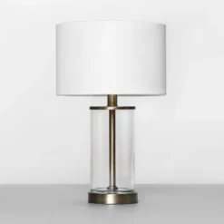 Fillable Accent With USB Table Lamp Brass - Threshold -Cheap Home Shop GUEST 028677c1 8e8e 411c 9170 eb15b6148fd1