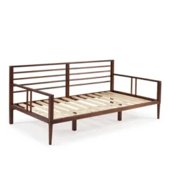 Mid Century Modern Solid Wood Spindle Daybed - Saracina Home -Cheap Home Shop GUEST 03589d72 727c 4275 b0fa 7aa23312241d
