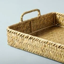 36" Extra-Large Natural Woven Basket Tray - Hearth & Hand™ With Magnolia -Cheap Home Shop GUEST 083542f0 e041 4044 94a4 4e728bb306d1