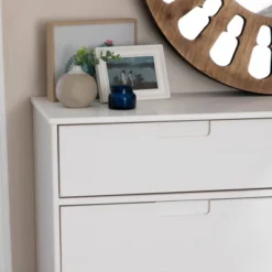 Mid-Century Modern Groove Wood 6 Drawer Dresser - Saracina Home -Cheap Home Shop GUEST 09189a25 a52f 4f7e 8d7c e7918ddf26d1