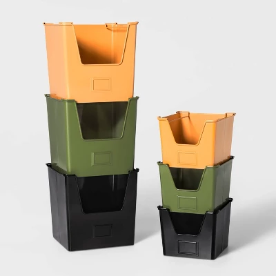 Metal Stackable Kids' Storage - Pillowfort™ 4 Metal Stackable Kids' Storage - Pillowfort™ - Image 4