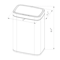 Motion Wastebasket With Liner - Brightroom™ -Cheap Home Shop GUEST 0e7e13e3 1c51 4968 9797 f05398706d76