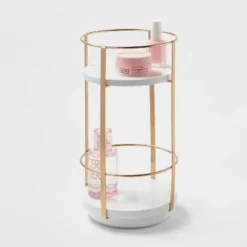 10" X 5.7" Round Metal Countertop Turntable Brass - Brightroom™ -Cheap Home Shop GUEST 0f7b8890 6df4 4606 9fa9 246d6098805b