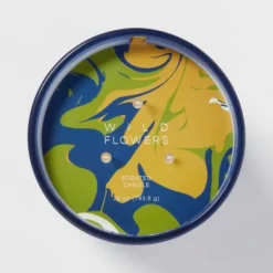 28oz Glass Wildflowers Candle Blue - Opalhouse™ -Cheap Home Shop GUEST 10b97f8f e2e9 465e 9bb9 54d91fb01691