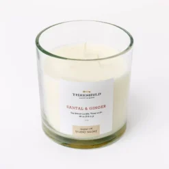 Clear Glass Santal & Ginger Candle White - Threshold™ Designed With Studio McGee -Cheap Home Shop GUEST 133d9fdf 67f9 454f bb07 36d647d7b08b
