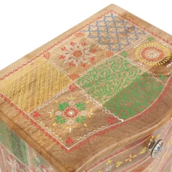 Ailey Handcrafted Boho Mango Wood 3 Drawer Nightstand Natural - Christopher Knight Home -Cheap Home Shop GUEST 1b24fd0e 3e0c 4fca bc0a f42a5ee19376