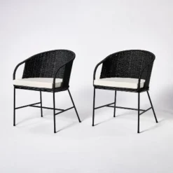 2pc Westcliff Seagrass Dining Chairs - Threshold™ Designed With Studio McGee -Cheap Home Shop GUEST 1ef013bb 4ce3 40b0 b848 cfeb6771829e