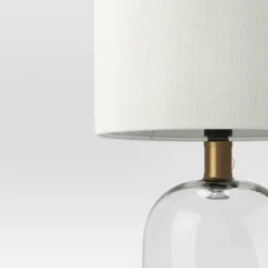 Glass Cylinder Mini Table Lamp With Open Base Clear - Threshold™ -Cheap Home Shop GUEST 1f14c873 4b74 4c73 a623 c80d2dde31a2