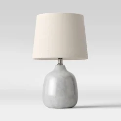 Assembled Ceramic Table Lamp Gray - Threshold™ 8 Assembled Ceramic Table Lamp Gray - Threshold™ -Cheap Home Shop GUEST 233d030a ded6 4d18 b2e3 2d046d833289