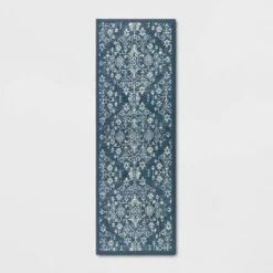 Vintage Print Comfort Rug Blue - Threshold™ -Cheap Home Shop GUEST 27cfa3a5 387a 437b a65c 003e7fadefea