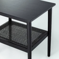 Wood & Cane Square Accent Side Table - Hearth & Hand™ With Magnolia -Cheap Home Shop GUEST 2fec86c2 46f8 4bc8 b6c1 4905ec94127a