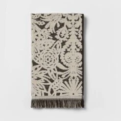 Allover Pattern Towels Black/White - Opalhouse -Cheap Home Shop GUEST 30c6811e d445 43c2 9fb7 680ce0df8a36