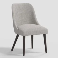 Geller Modern Dining Chair In Textured Linen Zuma - Threshold™ -Cheap Home Shop GUEST 34f9a5b2 a265 485f 8c99 c66b6b262af2