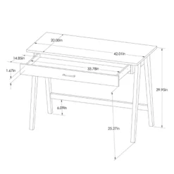 Paulo Wood Writing Desk With Drawer - Threshold™ -Cheap Home Shop GUEST 3523b949 cdf7 44af ba99 a848cef26b34