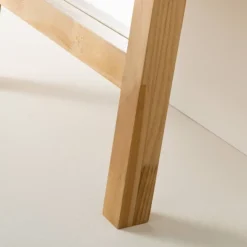 71" Standing Wood Framed Mirror Natural - Hearth & Hand™ With Magnolia -Cheap Home Shop GUEST 35db195e 7987 4933 82c1 b2b22975adb3