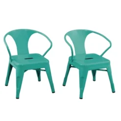 Set Of 2 Harper & Hudson Kids' Metal Activity Chairs - ACEssentials -Cheap Home Shop GUEST 3a8a0c78 a7c2 4cb7 8f36 a749f113f991