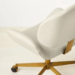 Mahonia Faux Leather Office Chair Cream/Aged Brass - Opalhouse™ Designed With Jungalow™ 9 Mahonia Faux Leather Office Chair Cream/Aged Brass - Opalhouse™ Designed With Jungalow™ -Cheap Home Shop GUEST 3f7c3942 9986 4909 9772 5880d96ce1e9