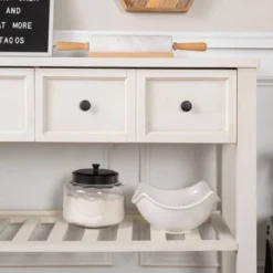 48" Farmhouse Solid Wood 2 Drawer Buffet White - Saracina Home 14 48" Farmhouse Solid Wood 2 Drawer Buffet White - Saracina Home -Cheap Home Shop GUEST 4072e9fb 834f 40c9 bb46 3cbe1815eaad