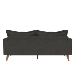 Maryan Pillowback Wood Stretcher Sofa Gray Linen - Room & Joy -Cheap Home Shop GUEST 4538ad06 746c 4572 997f 4006936256c1