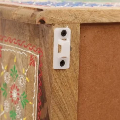 Ailey Handcrafted Boho Mango Wood 3 Drawer Nightstand Natural - Christopher Knight Home -Cheap Home Shop GUEST 48e2c173 2250 4977 89a8 59a07e607dd9