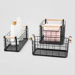 Wire Natural Wood Handles Milk Crate - Brightroom™ 5 Wire Natural Wood Handles Milk Crate - Brightroom™ -Cheap Home Shop GUEST 4a155be8 99e8 4d0e bd95 eeeb004429f9