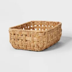 Rectangular Twisted Open Checkered Weave Basket - Brightroom™ -Cheap Home Shop GUEST 514258d4 7e89 434a bb0b bbdf991578bf