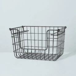 Stacking Wire Storage Basket Matte Black - Hearth & Hand™ With Magnolia 9 Stacking Wire Storage Basket Matte Black - Hearth & Hand™ With Magnolia -Cheap Home Shop GUEST 51760ad1 4cd5 42e5 ad63 e77e3d305d6d