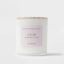 Wood Lidded Glass Wellness Calm Candle - Threshold™ 7 Wood Lidded Glass Wellness Calm Candle - Threshold™ -Cheap Home Shop GUEST 518451c6 213f 4303 ad48 fec583907229