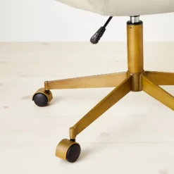 Mahonia Faux Leather Office Chair Cream/Aged Brass - Opalhouse™ Designed With Jungalow™ 10 Mahonia Faux Leather Office Chair Cream/Aged Brass - Opalhouse™ Designed With Jungalow™ -Cheap Home Shop GUEST 54b73936 5a21 4274 b154 b09db58cca94