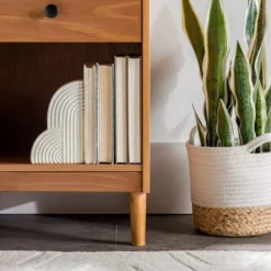 Stiva Classic Mid-Century Modern 1 Drawer Nightstand - Saracina Home -Cheap Home Shop GUEST 55028af7 d3ad 41db 99c2 9b006443ee0f