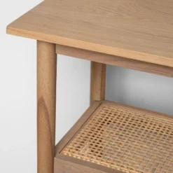 Wood & Cane Console Table - Hearth & Hand™ With Magnolia -Cheap Home Shop GUEST 580df79e d800 4e4c b250 13352b3669ec