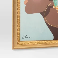 24" X 30" Floral Dream By Nikki Chu Vintage Canvas Board Gold - Threshold™ -Cheap Home Shop GUEST 5a042000 aaac 4e72 a3dc a07d331687a2