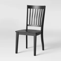 2pk Holden Slat Back Dining Chair Black - Threshold™ -Cheap Home Shop GUEST 5c33c1cf e8f4 40f2 8880 34c871685475