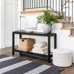 Console Table With Woven Rattan Shelf Black - Threshold™ Designed With Studio McGee 17 Console Table With Woven Rattan Shelf Black - Threshold™ Designed With Studio McGee -Cheap Home Shop GUEST 5cacba25 9de0 4a9b 86d8 dd94f14308e1