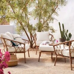 2pc Britanna Outdoor Patio Chairs, Club Chairs Natural - Opalhouse™ -Cheap Home Shop GUEST 6385c2ea 6b29 41a9 8f22 4a71cfddc595