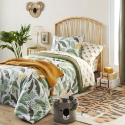 Twin Rattan Kids' Bed Natural - Pillowfort™ -Cheap Home Shop GUEST 64ab9aeb 410c 4a12 9a31 ee15f315b726