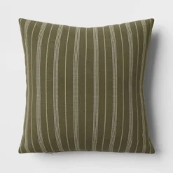 Cotton Flax Woven Striped Square Throw Pillow - Threshold™ -Cheap Home Shop GUEST 650ad36d 6c78 4be8 b6fa 185fe0dc4e84