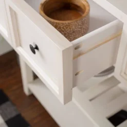 48" Farmhouse Solid Wood 2 Drawer Buffet White - Saracina Home 17 48" Farmhouse Solid Wood 2 Drawer Buffet White - Saracina Home -Cheap Home Shop GUEST 674b092e 3435 4204 b7cf 49f755d818b1