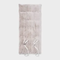 Luxe Channel Faux Fur Lounge Pillow Light Gray - Threshold™ -Cheap Home Shop GUEST 6b4540a7 e802 4a72 9e74 ec8cd0ced3ce