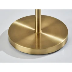Nina Floor Lamp Antique Brass (Includes LED Light Bulb) - Adesso -Cheap Home Shop GUEST 6c07bfb4 bfc6 49f2 baed 8f0a89271010