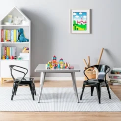 Set Of 2 Harper & Hudson Kids' Metal Activity Chairs - ACEssentials -Cheap Home Shop GUEST 6c7319d8 4370 4b2d a5d7 779e0fe6dd87