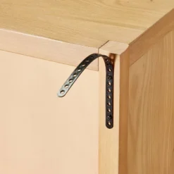 Grooved Wood With Glass 4-Door Sideboard Buffet Cabinet- Natural - Hearth & Hand™ With Magnolia -Cheap Home Shop GUEST 6eb6489b 6d0f 4fa6 9362 848bab13e01b