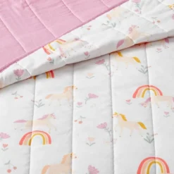 Kids' Quilt Unicorn Light Purple - Pillowfort™ -Cheap Home Shop GUEST 6fc626cb 4d97 41f0 b1c8 1c5d688b9884