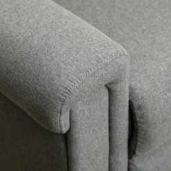 HOMCOM Recliner Sofa Couch With Easy Pull Handles And Adjustable Footrest, 3 Seater Sofa Modern Couch, Gray 9 HOMCOM Recliner Sofa Couch With Easy Pull Handles And Adjustable Footrest, 3 Seater Sofa Modern Couch, Gray -Cheap Home Shop GUEST 72d861c0 c6a2 48bf 8077 8ef12783192a