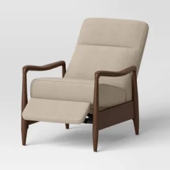 Dusk Mid-Century Wooden Arm Recliner - Threshold™ -Cheap Home Shop GUEST 77d0e33b 06b5 4aff a2fe b5d92c33f561