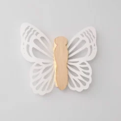 Butterfly Wood Lit Kids' Wall Decor Cream - Pillowfort™ -Cheap Home Shop GUEST 7b038660 261a 42af 8baa 03a5b9a54a2c