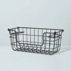 Stacking Wire Storage Basket Matte Black - Hearth & Hand™ With Magnolia 8 Stacking Wire Storage Basket Matte Black - Hearth & Hand™ With Magnolia -Cheap Home Shop GUEST 7f465f04 db4c 47cf 9411 7c8a601ab948
