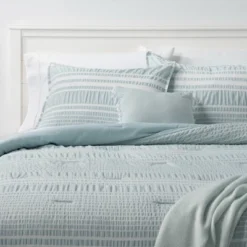 5pc Seersucker Stripe Comforter Set - Threshold™ -Cheap Home Shop GUEST 7ffa816a eaf4 4269 84b6 92f1c04652ff