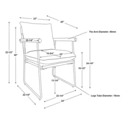 Cushioned Metal & Wood Accent Arm Chair - Cream/Black - Hearth & Hand™ With Magnolia -Cheap Home Shop GUEST 84c70339 8fe6 4d7e 9c25 b29cf77d6a96